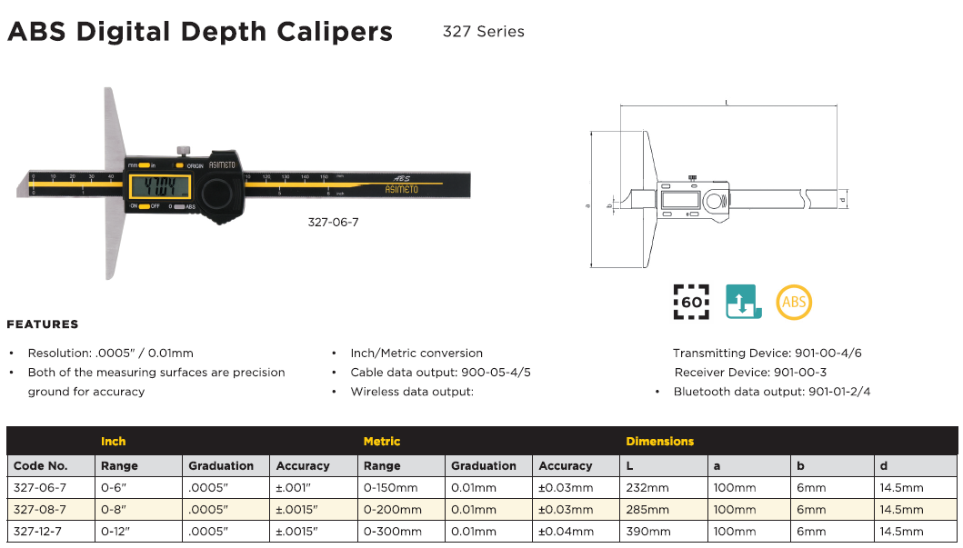 عمق سنج دیجیتال آسیمتو