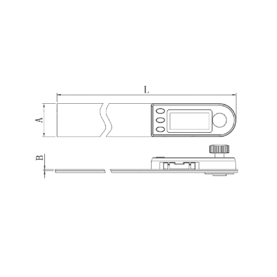 زاویه سنج دیجیتال آسیمتو